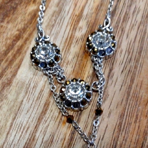 Brighton Silver Plated Victorian-Inspired Filigree Necklace - Picture 3 of 5